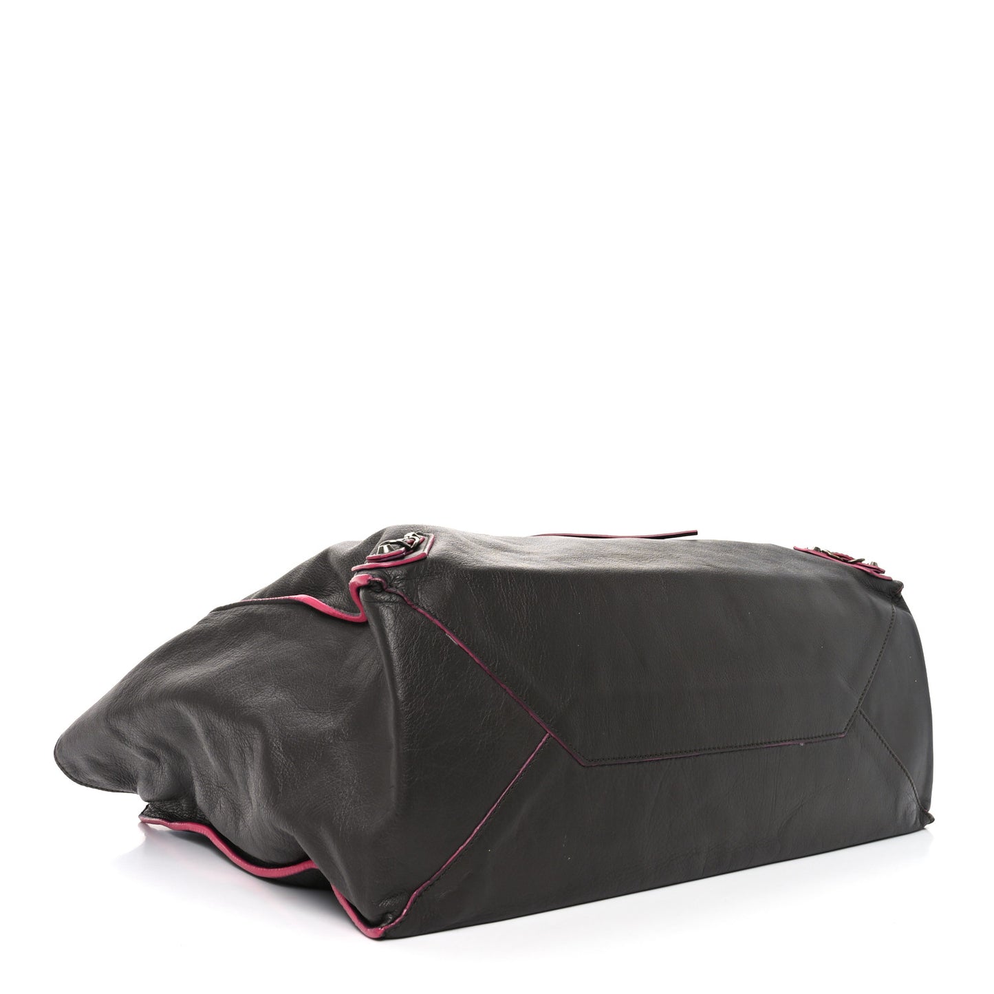 Veau Papier A4 Tote Grey Pink