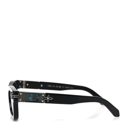 Louis Vuitton Acetate LV Arabesque Sunglasses Z2529U Black 3 of 7