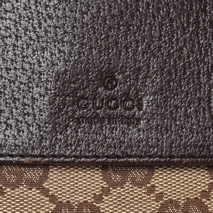 Gucci GG Monogram Double Pocket Belt Bag Dark Brown 6 of 8