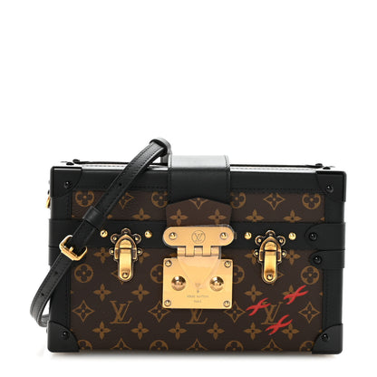 Louis Vuitton Monogram Petite Malle Black 1 of 10