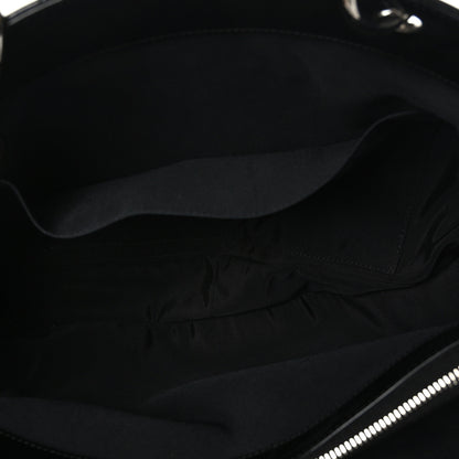 Chanel Patent Quilted Grand Shopping Tote GST Black 5 of 10