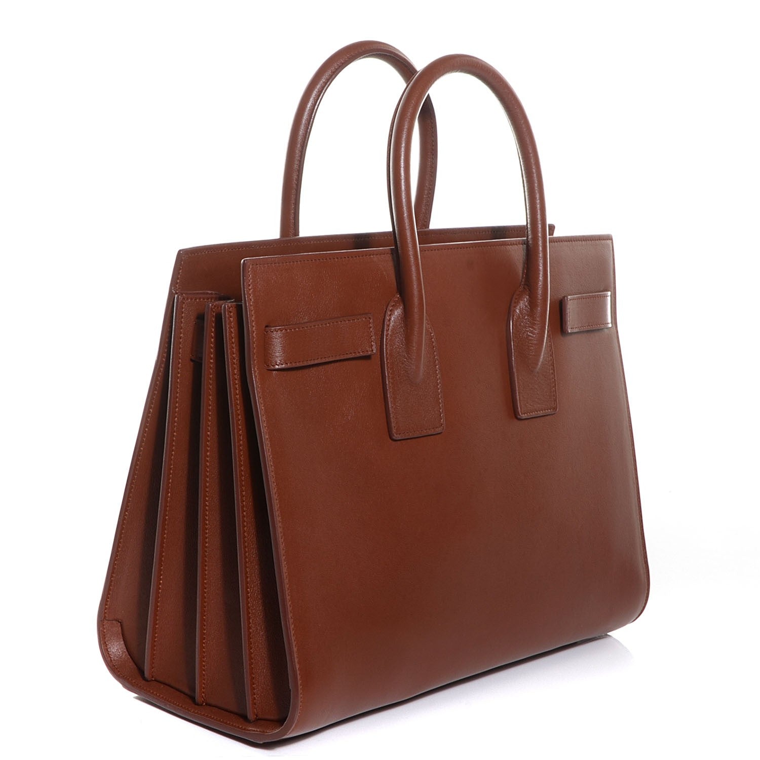 Saint Laurent Calfskin Small Sac De Jour Cotto 3 of 9