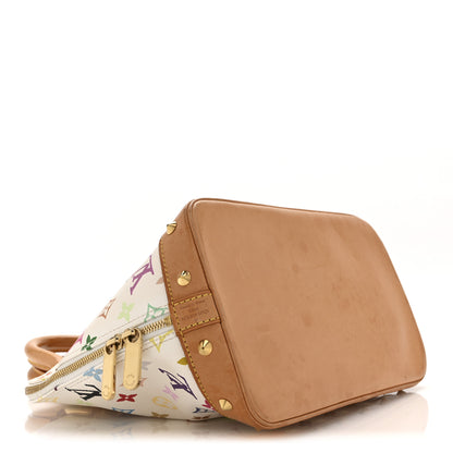 Louis Vuitton Monogram Multicolor Alma White 9 of 10