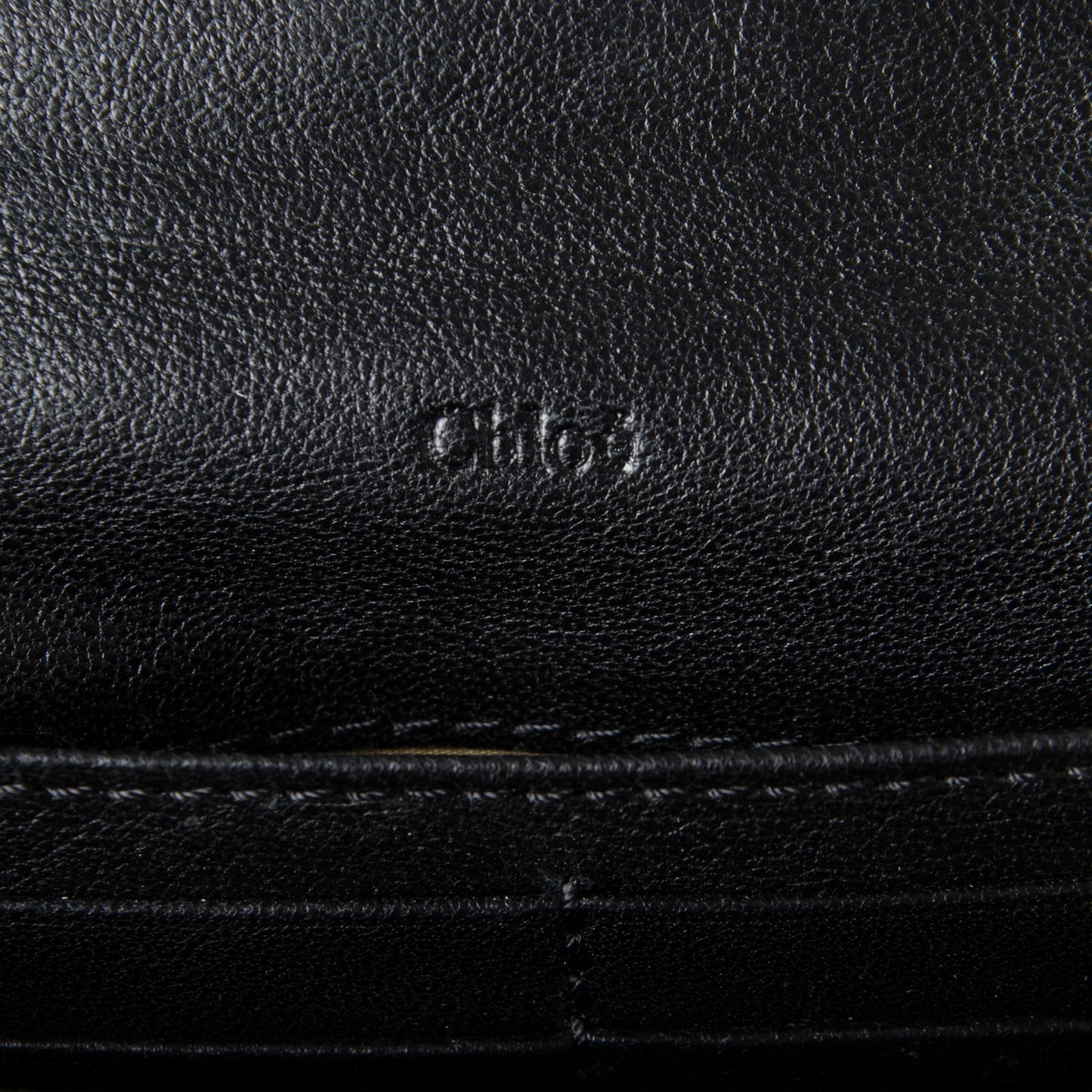Calfskin Studded Marcie Continental Flap Wallet Black