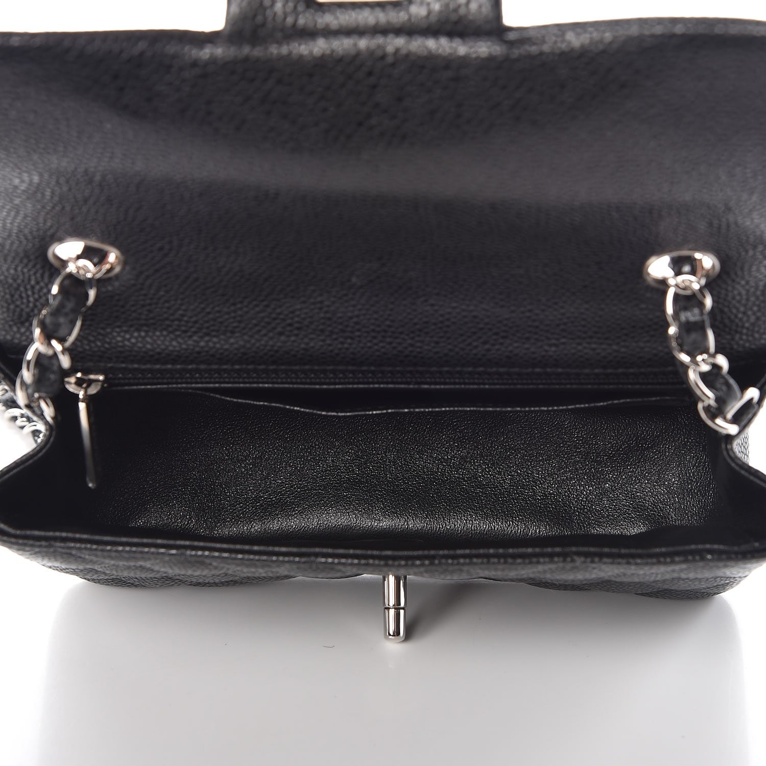 Chanel Caviar Quilted Mini Rectangular Flap Black 5 of 9