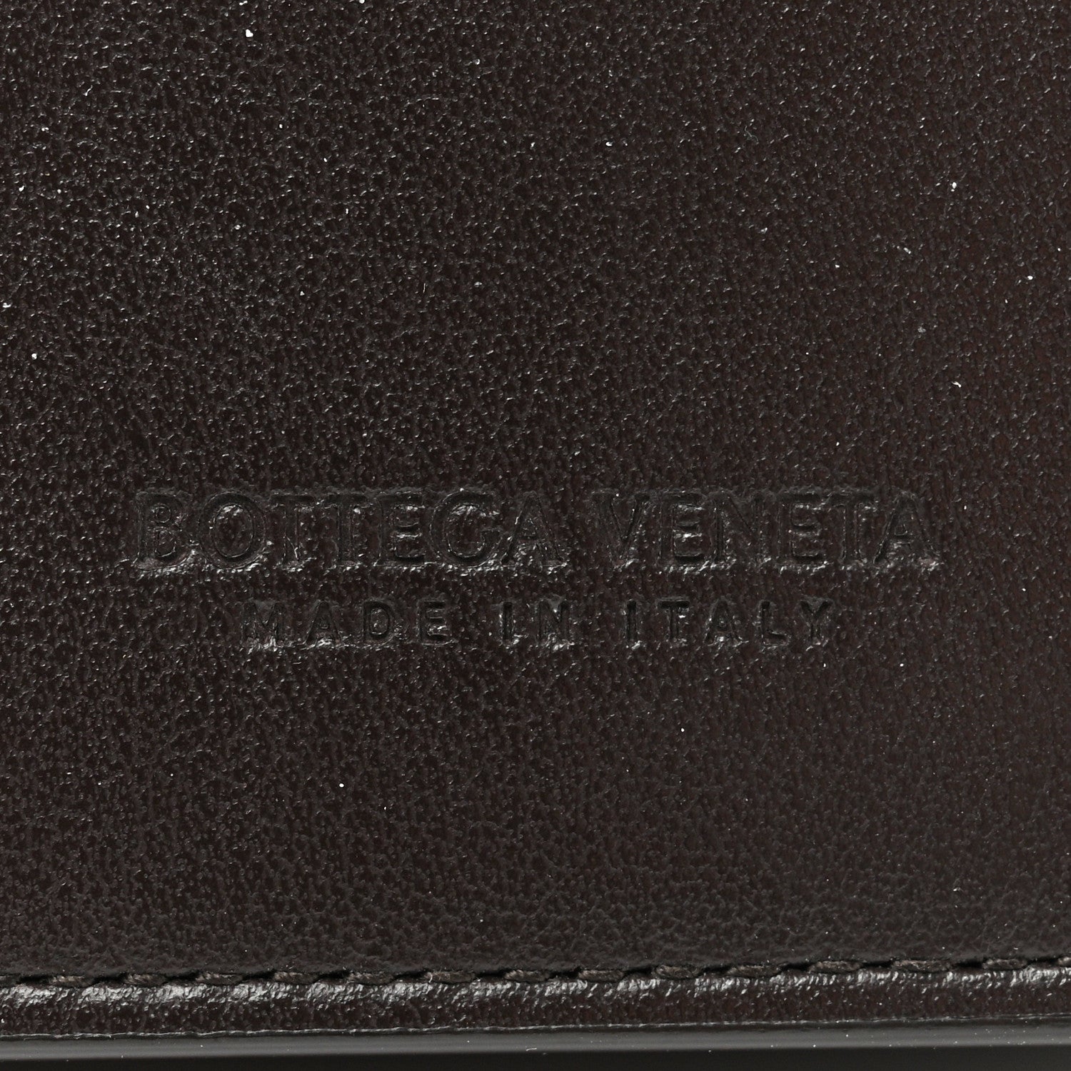 Bottega Veneta Nappa Intrecciato Business Card Case Ebano 6 of 6