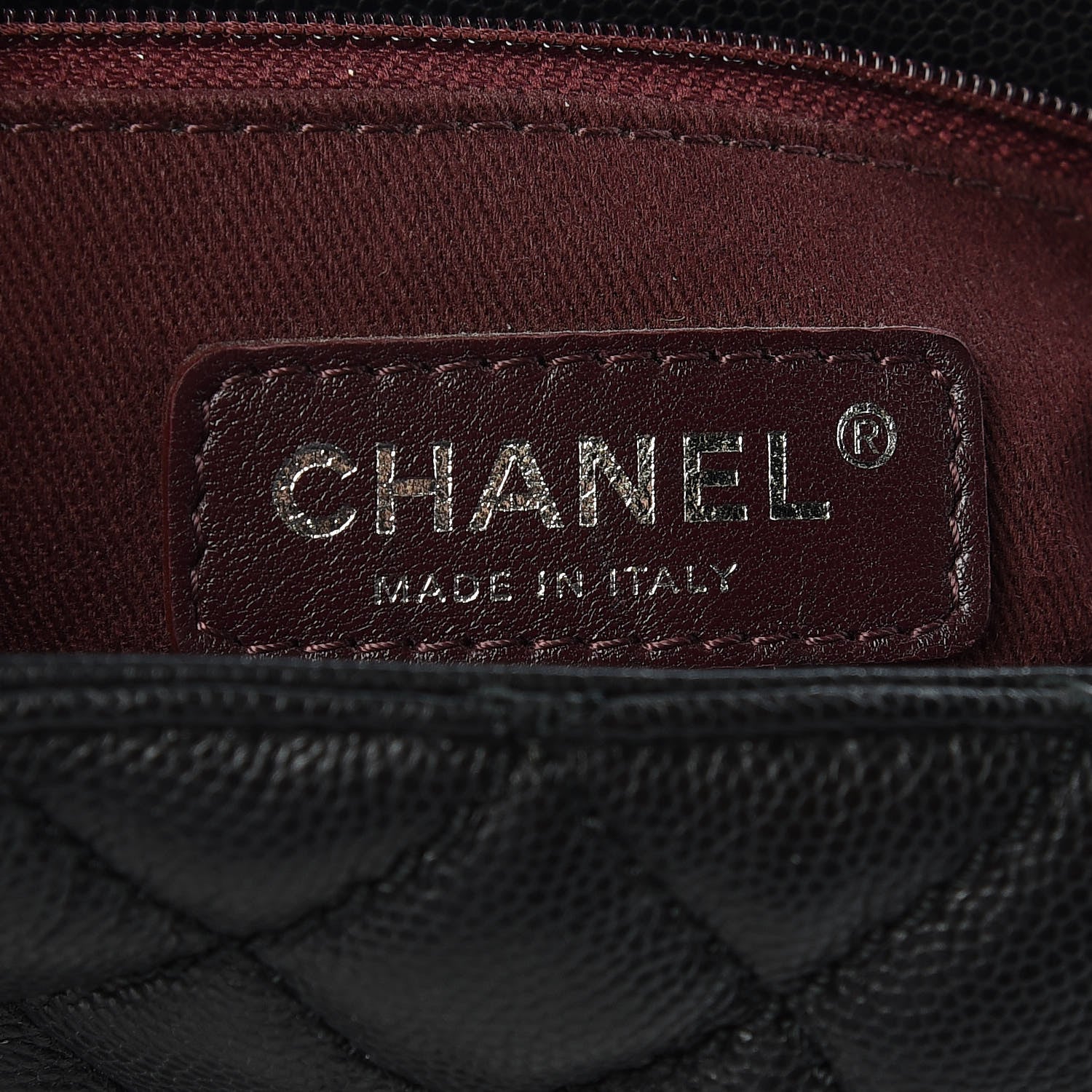 Chanel Caviar Quilted Small Coco Handle Flap Black 7 of 12
