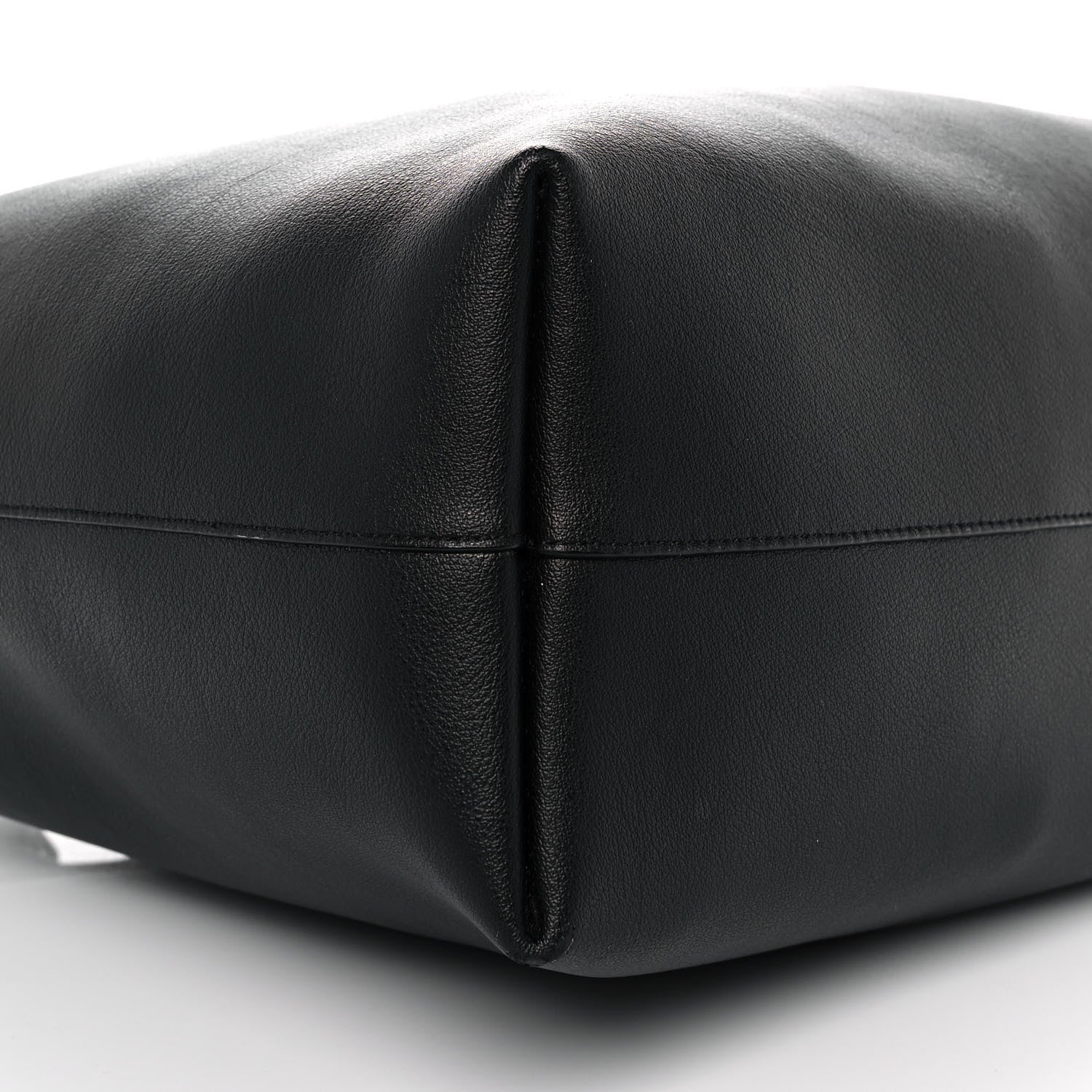 Saint Laurent Calfskin Large Shopping Tote Black 8 of 9