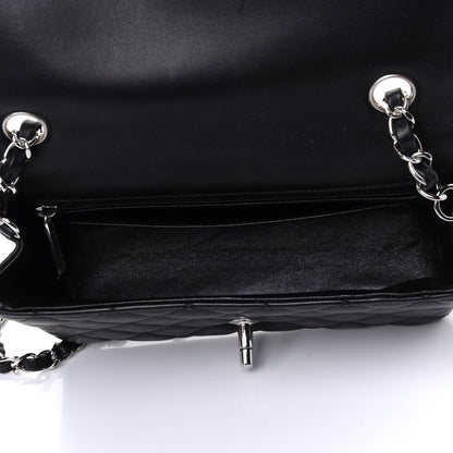Chanel Lambskin Quilted Mini Rectangular Flap Black 4 of 4