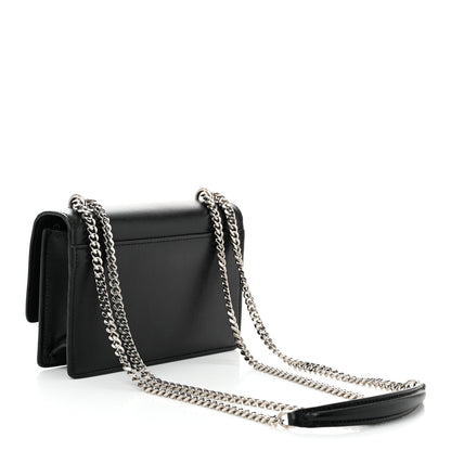 Saint Laurent Calfskin Monogram Sunset Chain Wallet 3 of 9
