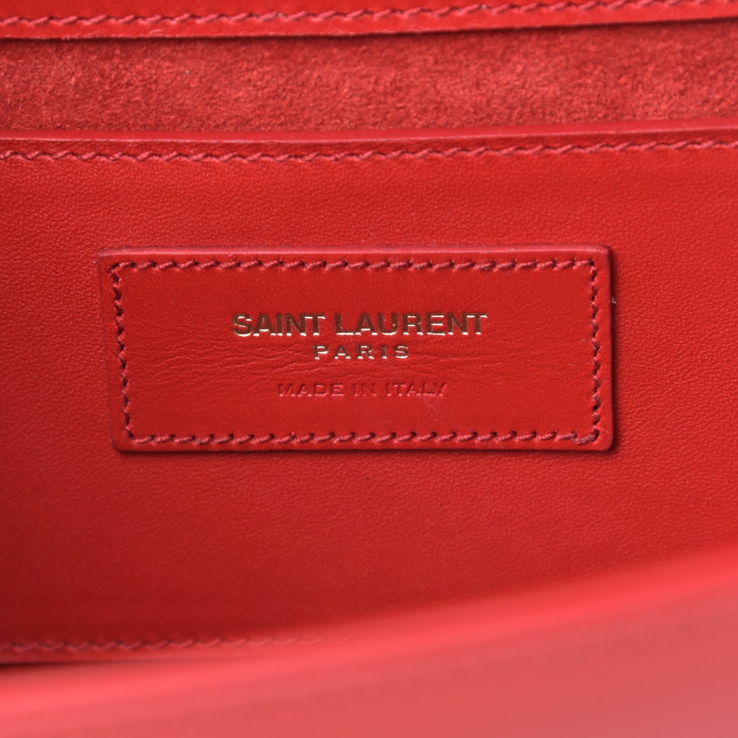 Saint Laurent Smooth Calfskin Medium Classic Monogram Kate Tassel Satchel New Lipstick 6 of 12