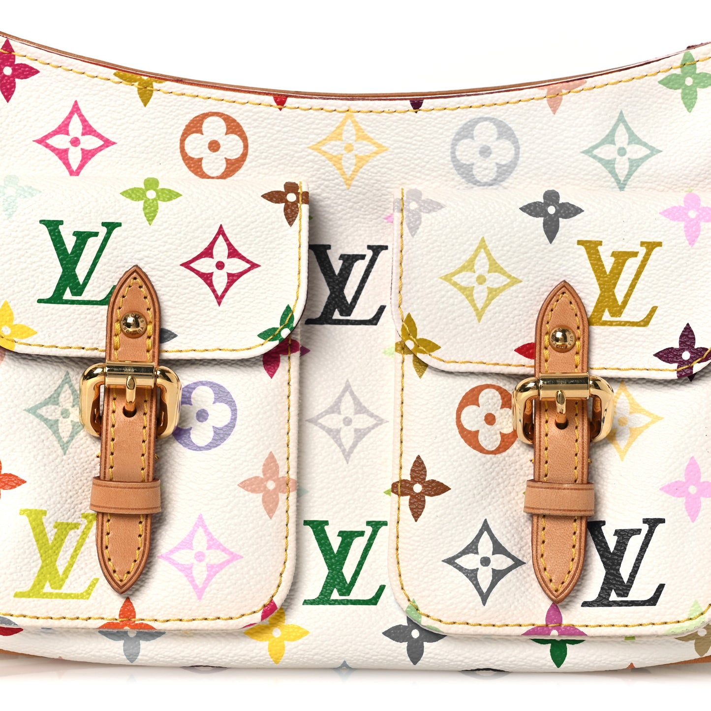 Monogram Multicolor Lodge PM White
