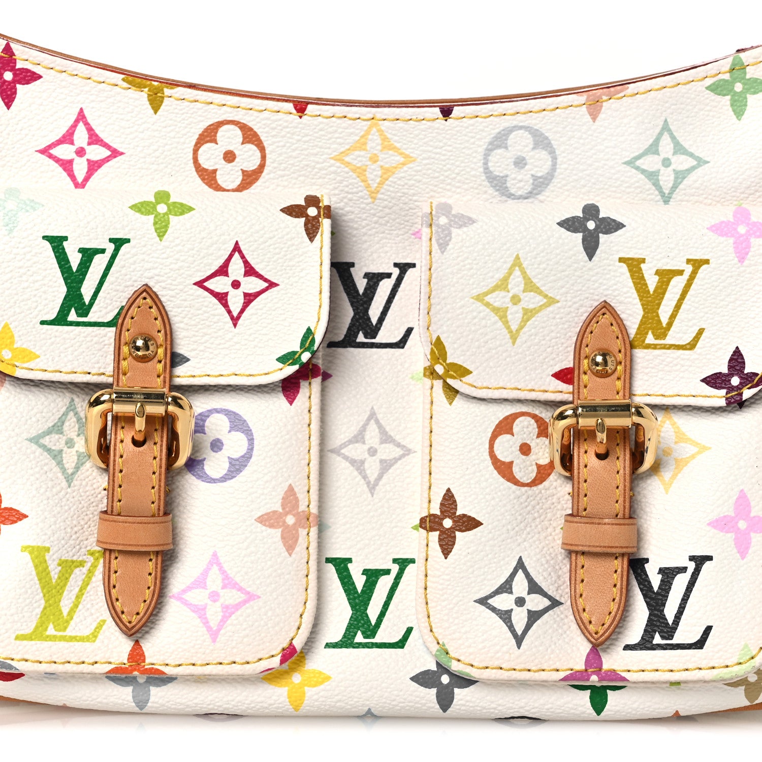 Louis Vuitton Monogram Multicolor Lodge PM White 7 of 11