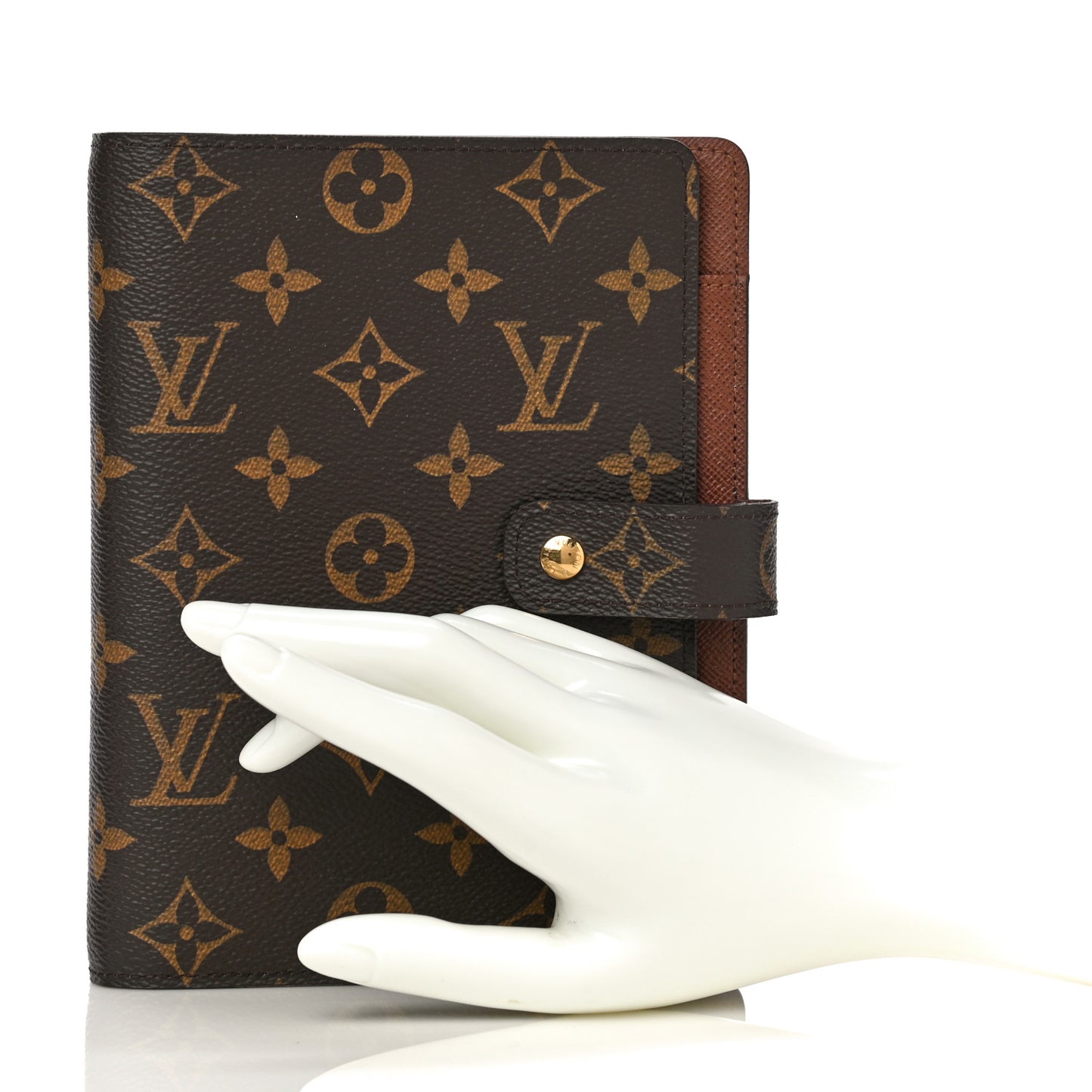 Monogram Medium Ring Agenda Cover