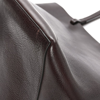 The Row Grained Calfskin Park Tote Three Brown Ans 12 of 13