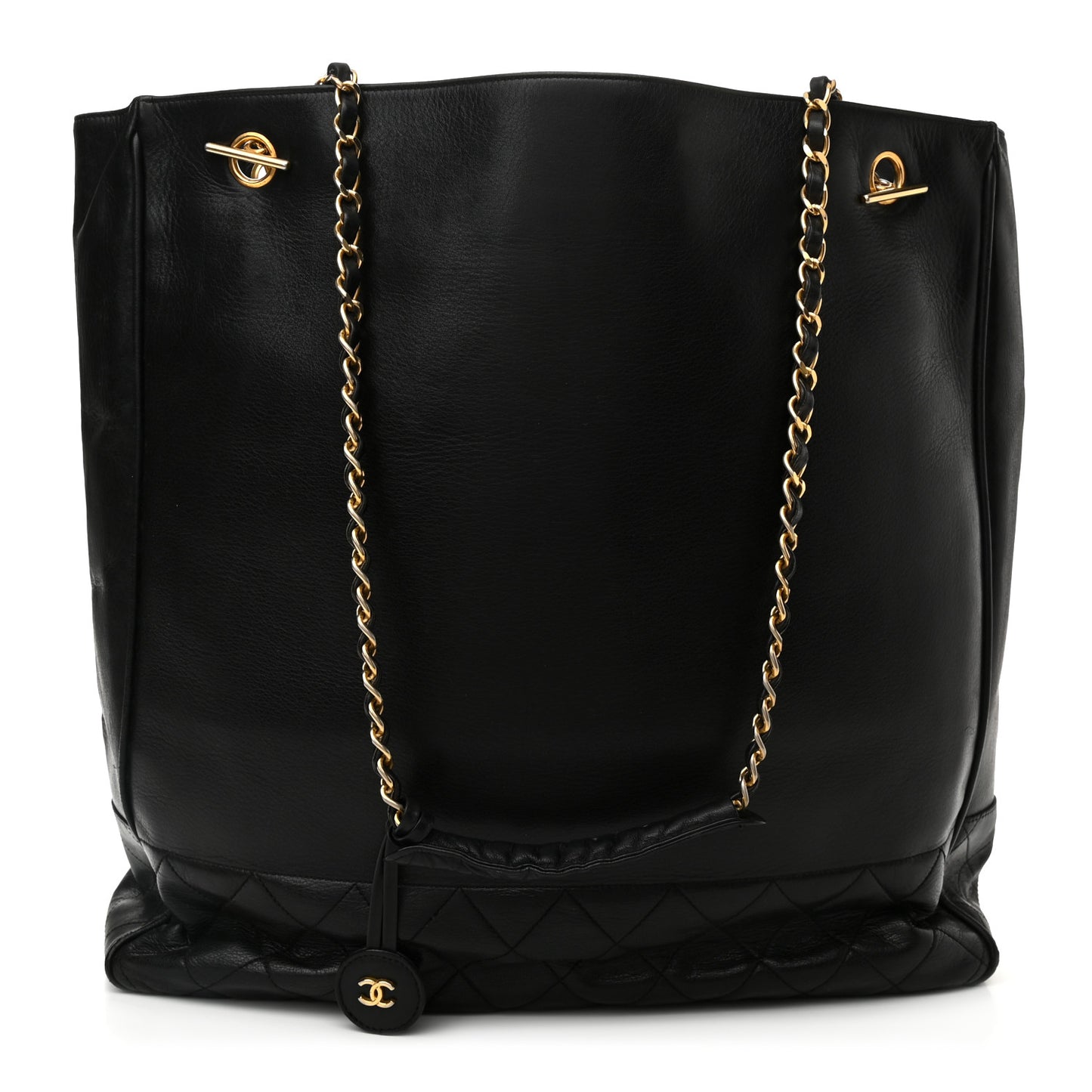 Lambskin Shoulder Bag Black