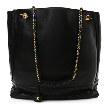 Chanel Lambskin Shoulder Bag Black 1 of 10
