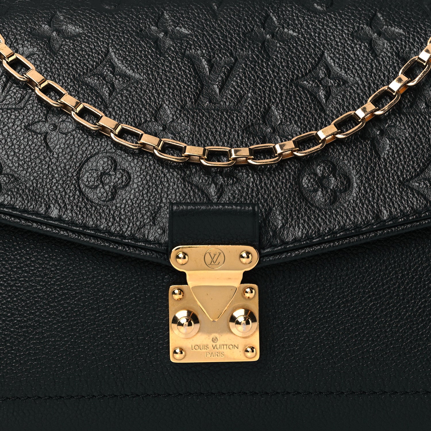 Louis Vuitton Empreinte Saint Germain PM Black 7 of 9