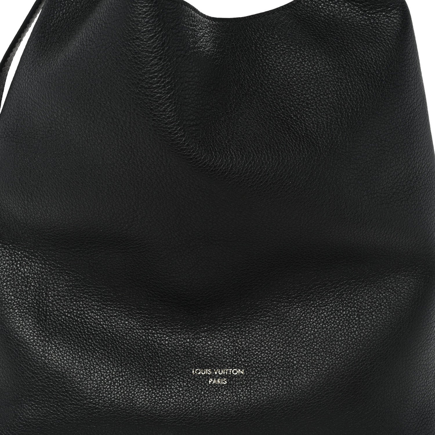 Louis Vuitton Grained Calfskin Low Key Hobo MM Black 7 of 9