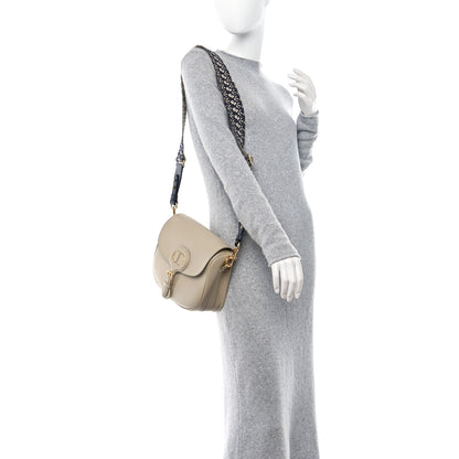 Christian Dior CHRISTIAN DIOR Grained Calfskin Large Bobby Flap Beige 2 of 13