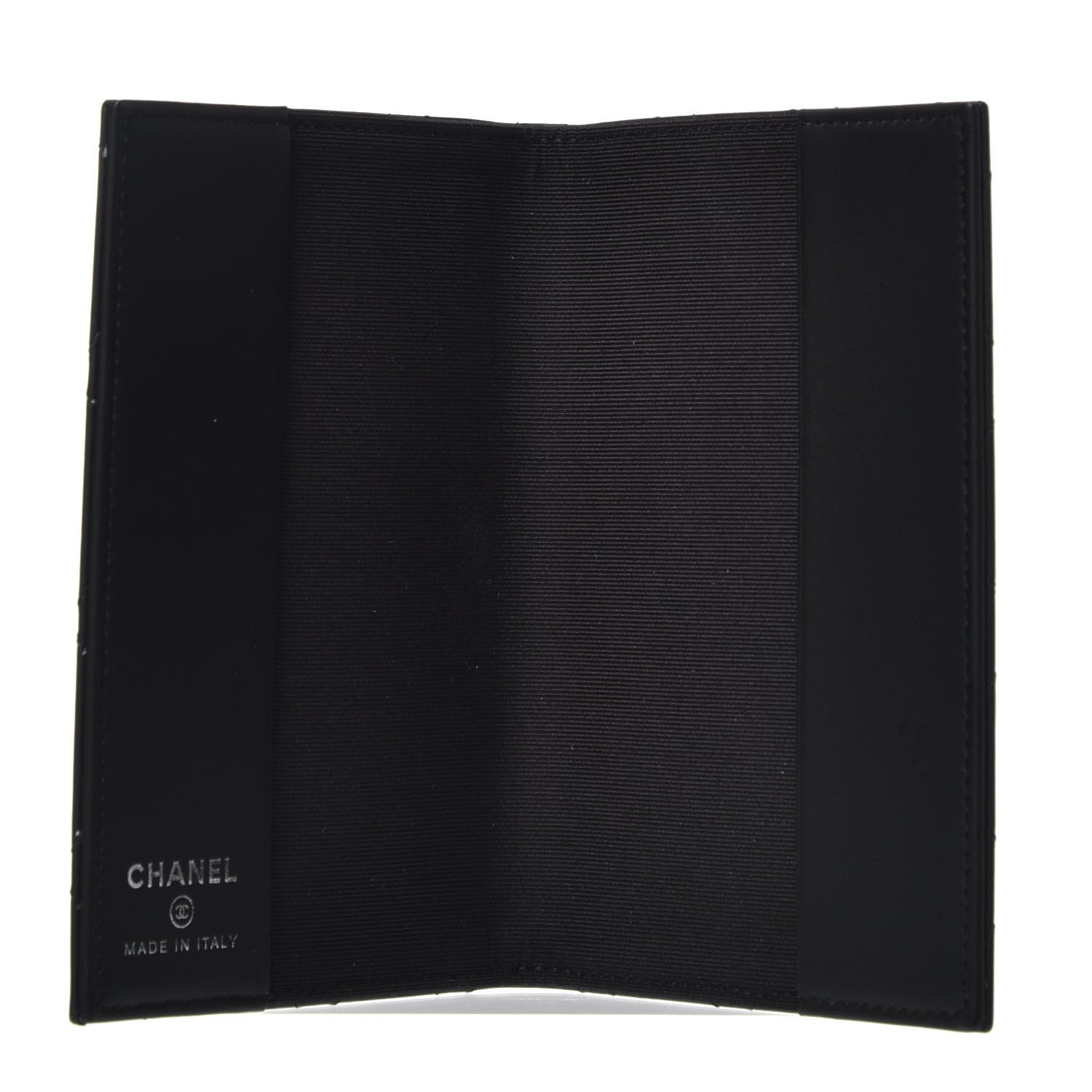 Chanel Quilted Passport Holder Black 5 of 6