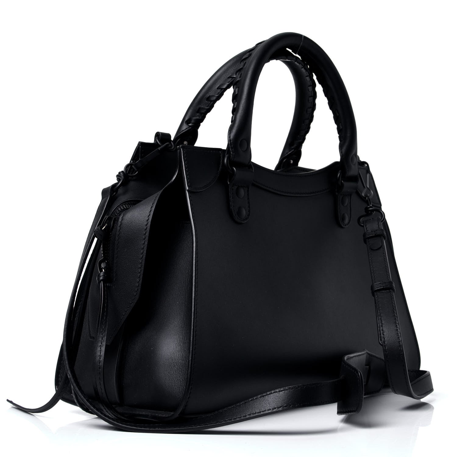 Balenciaga Smooth Calfskin Neo Classic Black Hardware S City Black 2 of 4