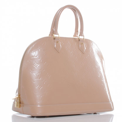 Louis Vuitton Vernis Alma GM Rose Florentin 3 of 7