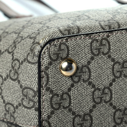 Gucci GG Supreme Monogram Medium Zippered Bucket Tote Beige Tuscany 5 of 8