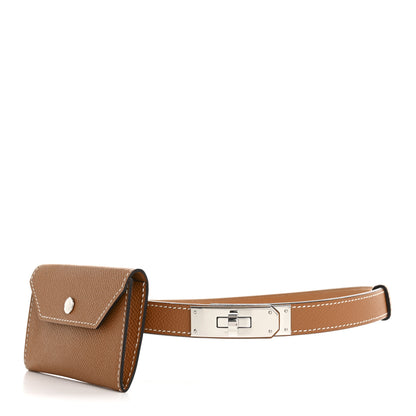 Hermes Epsom Kelly Pocket Belt Gold 1 of 4