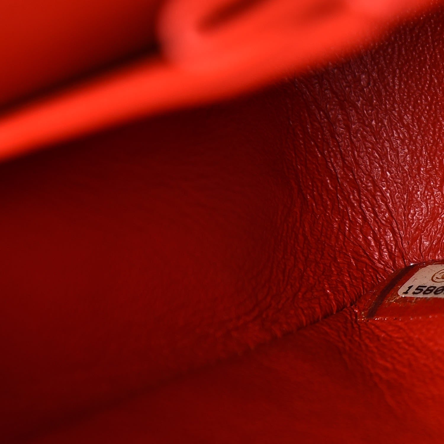 Chanel Lambskin Quilted Medium Double Flap Red 8 of 8