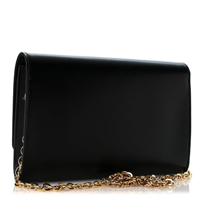 Louis Vuitton Calfskin Chain Louise GM NM Black 3 of 10