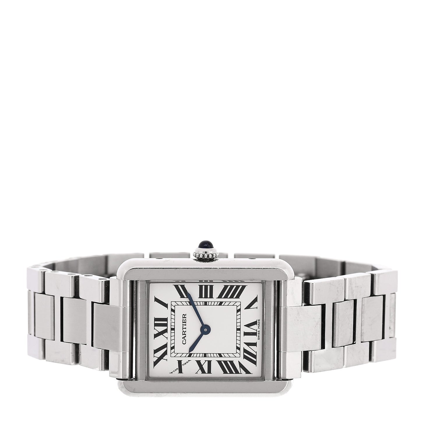 Stainless Steel 24mm Tank Solo Quartz Watch