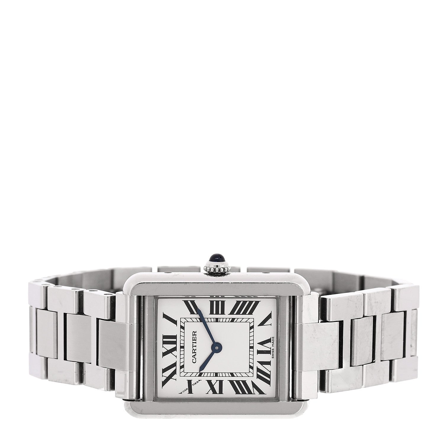Cartier Stainless Steel 24mm Tank Solo Quartz Watch 2 of 5