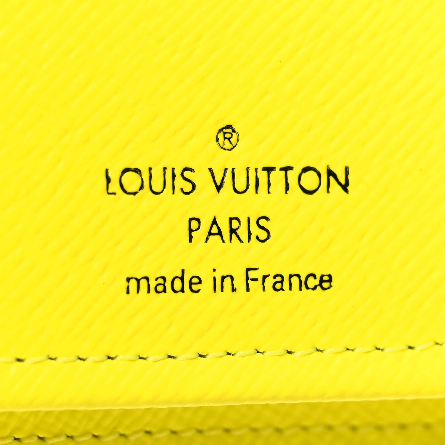 Louis Vuitton Monogram Macassar Brazza Wallet Florescent Yellow 7 of 9