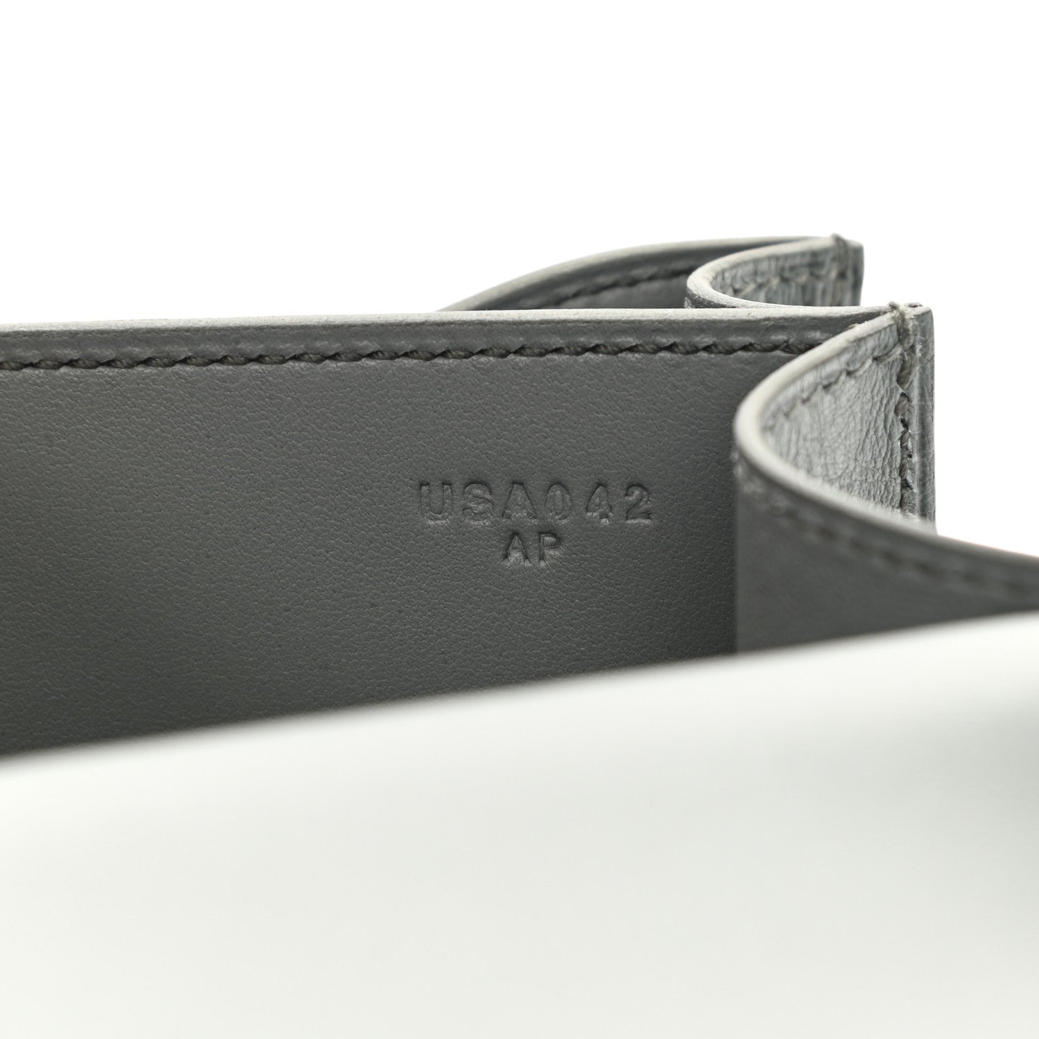 Hermes Ostrich Constance 18 Graphite 7 of 11