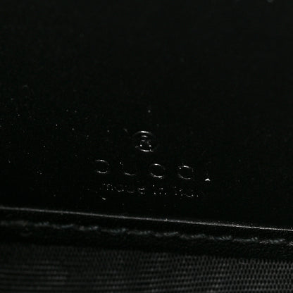 Gucci Guccissima Signature Zip Around Wallet Black 6 of 6