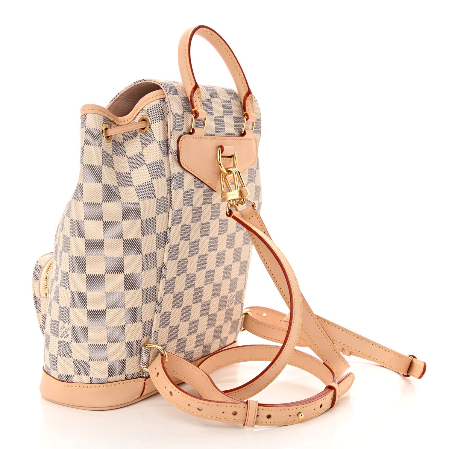 Louis Vuitton Damier Azur Montsouris PM 3 of 9