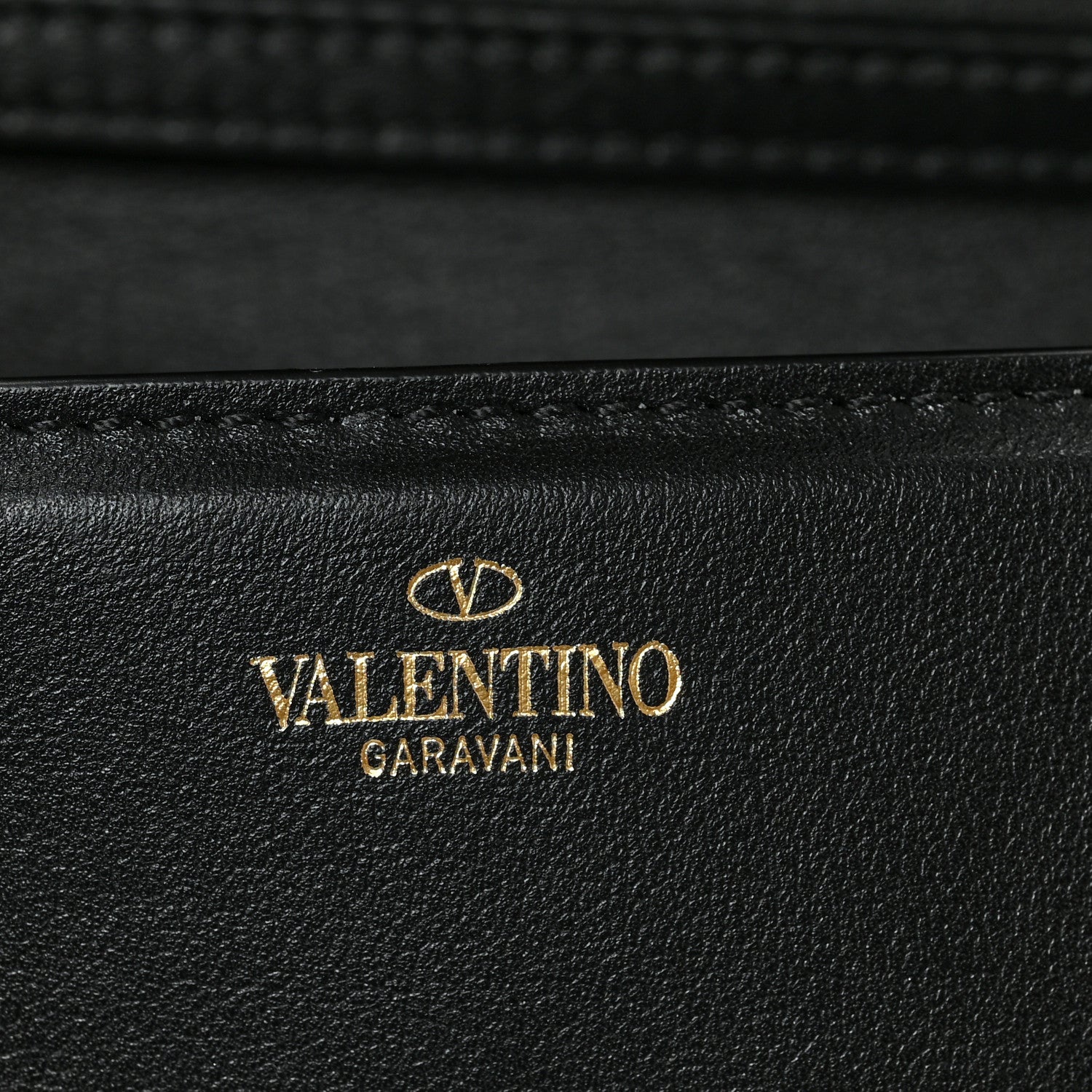 Valentino Garavani Calfskin Vlogo Small Loco Shoulder Bag Black 6 of 9