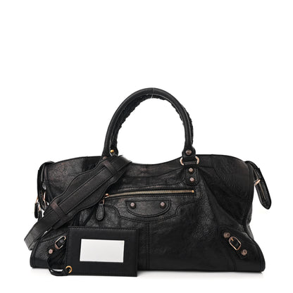 Balenciaga Agneau Giant 12 Rose Gold Hardware Part Time Black 3 of 12