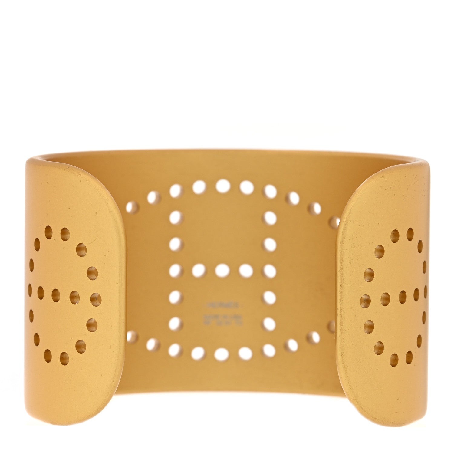 Hermes Aluminium Evelyne Sunset Cuff Bracelet T3 Sable 3 of 5