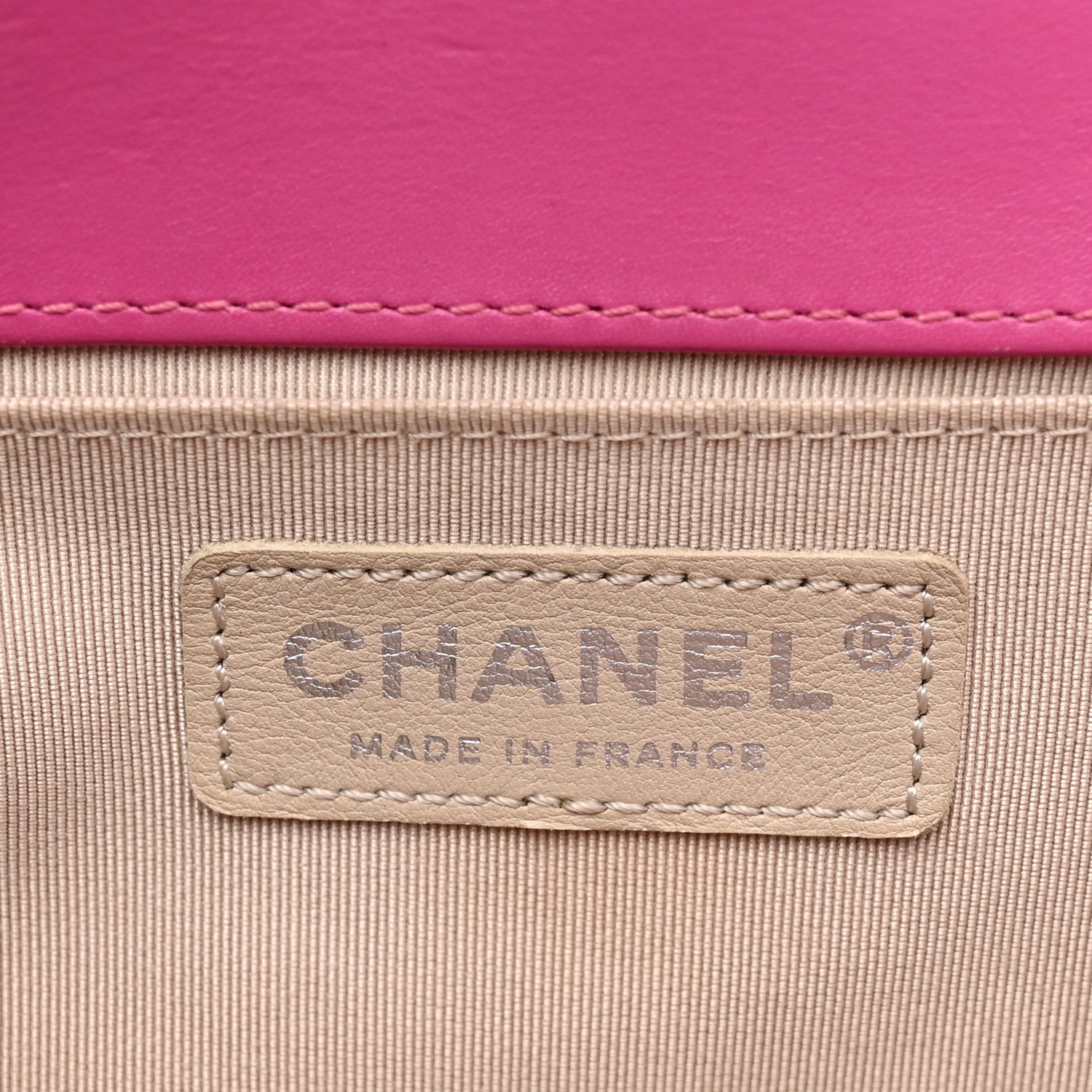 Chanel Distressed Patent Quilted Medium Boy Flap Pink 6 of 13