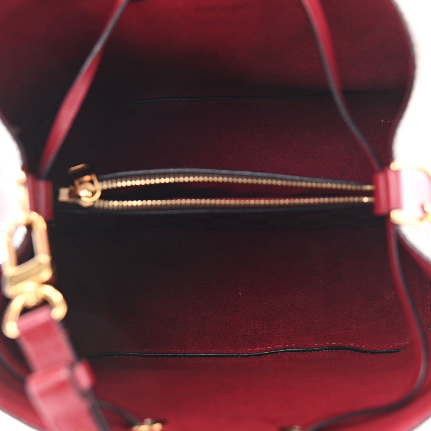 Louis Vuitton Damier Ebene Neonoe MM Cherry Berry 5 of 10