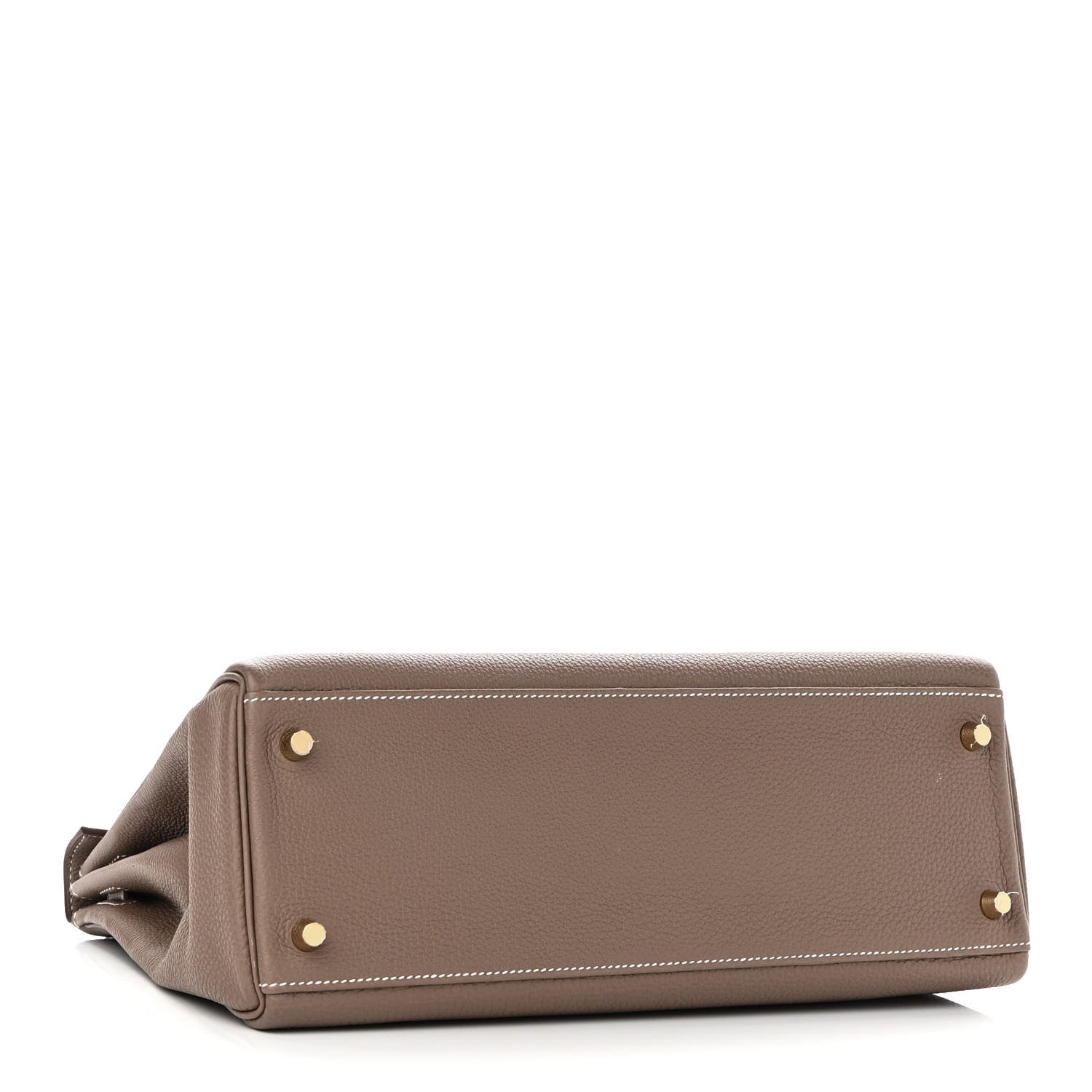 Hermes Togo Kelly Retourne 32 Etoupe 3 of 11