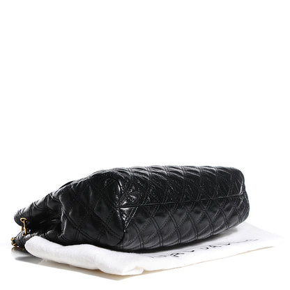 Marc Jacobs Lacquered Lambskin Baroque The XL Single Flap Black 4 of 11