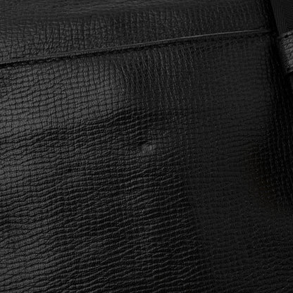 Versace Grained Calfskin Medusa Head Shoulder Bag Black 10 of 11
