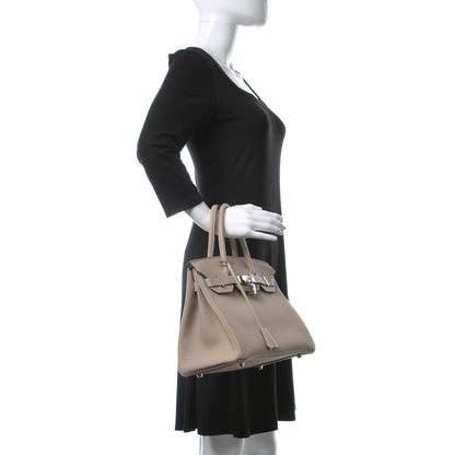 Hermes Togo Birkin 30 Gris Tourterelle 2 of 31