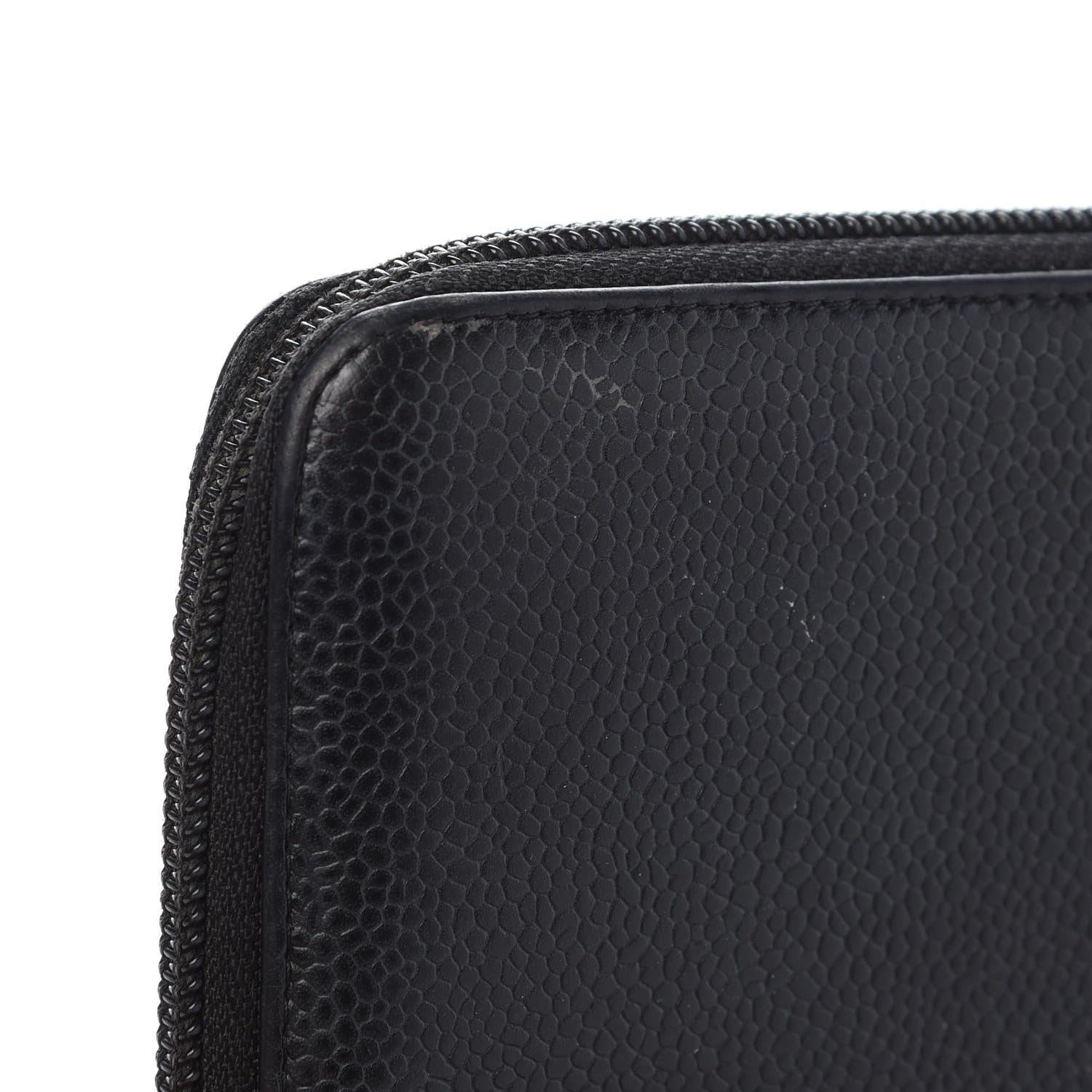 Chanel Caviar Large Timeless CC Zip Around Wallet Black 12 of 12
