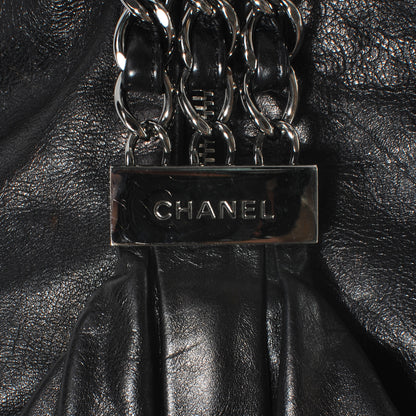 Chanel Lambskin Large Rock and Chain Hobo Black 5 of 9