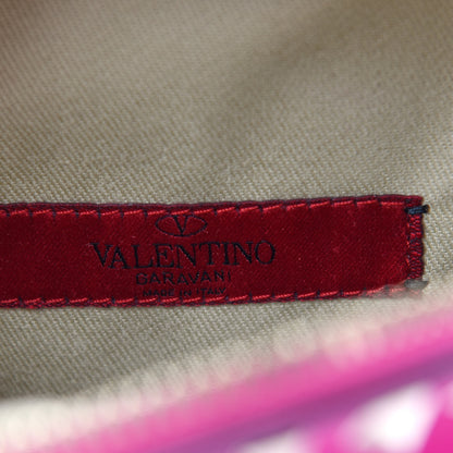 Valentino Garavani Calfskin Mini Rockstud Backpack Fuxia 5 of 7