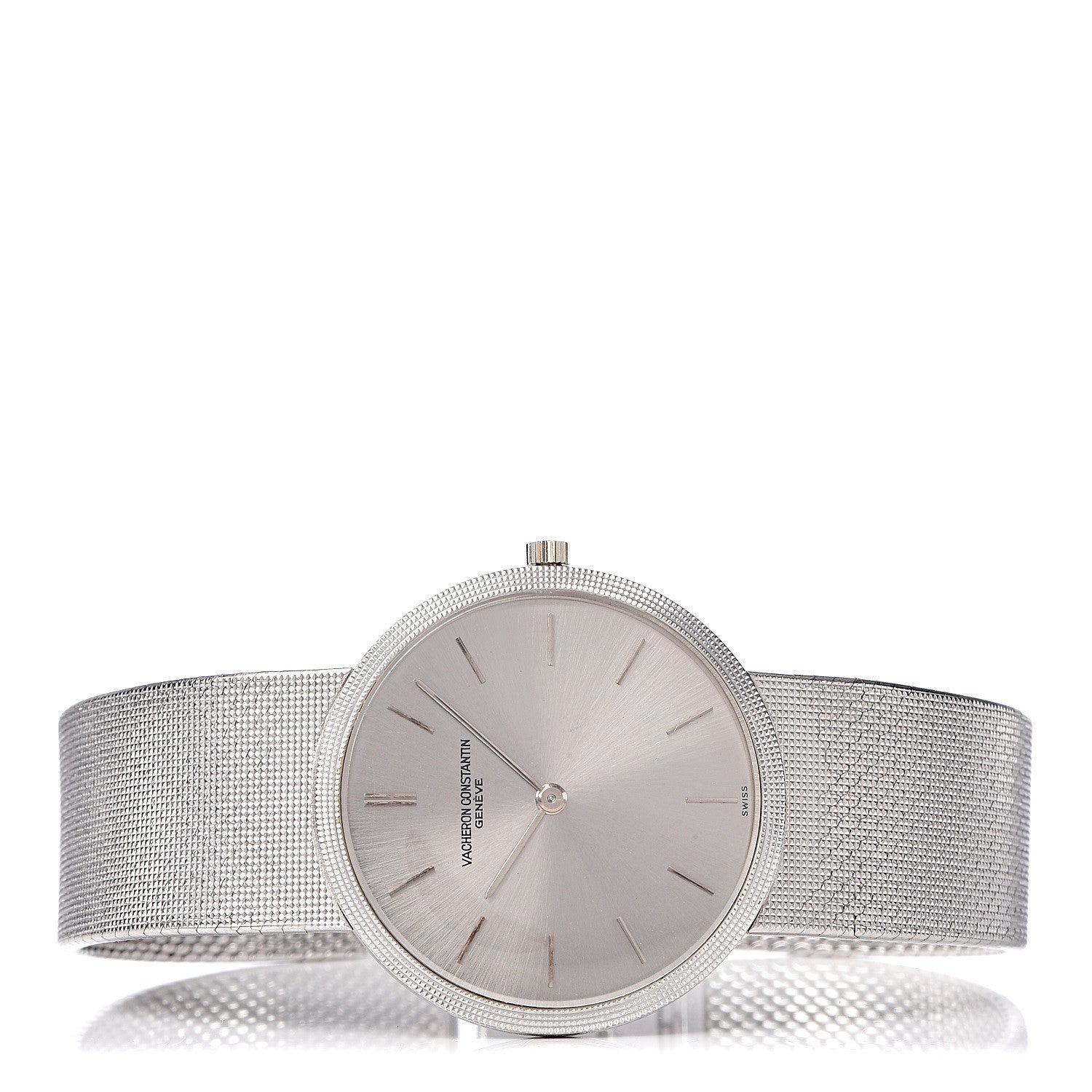 Vacheron Constantin 18K White Gold 31.5mm Manual Winding Watch 6899 3 of 7